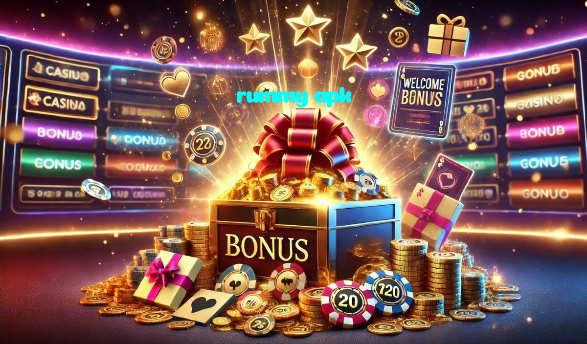 rummy apk خوش آمدید بونس +600% پیشکش موبائل ایپ کے پروموشن سیکشن میں دکھائی دیتی ہے۔